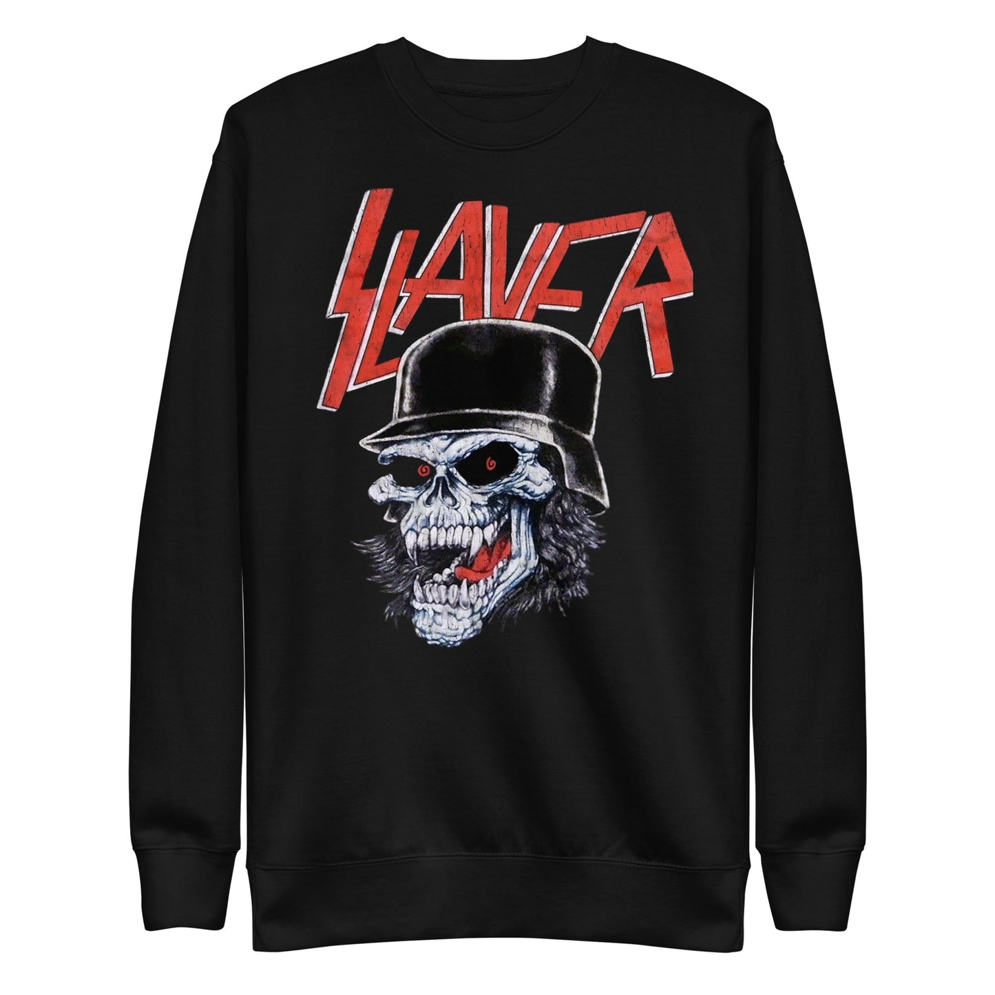 MerchMoment Slayer - Helmet Skull Sweatshirt Black