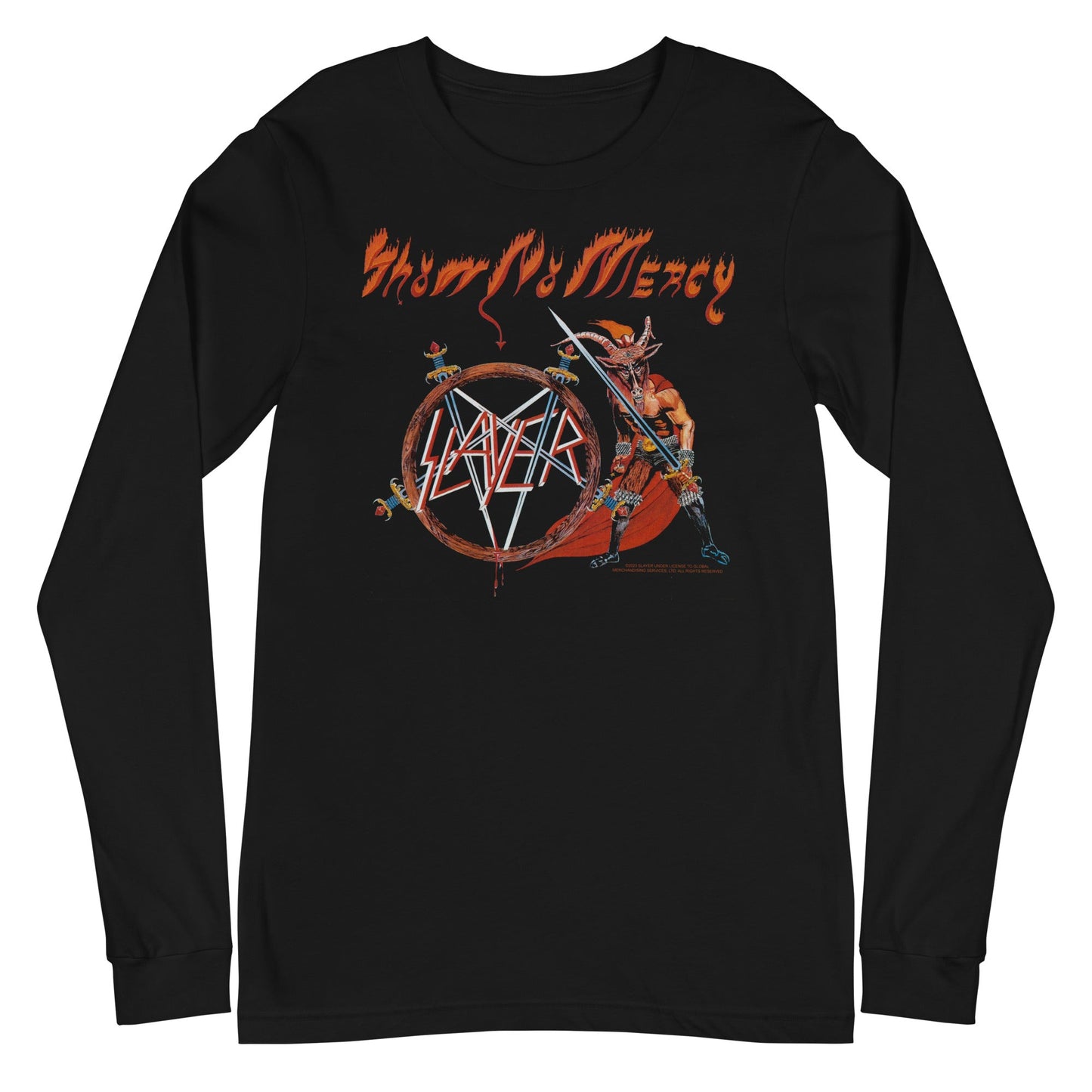 MerchMoment Slayer - Mercy Sword Long Sleeve T-Shirt Black