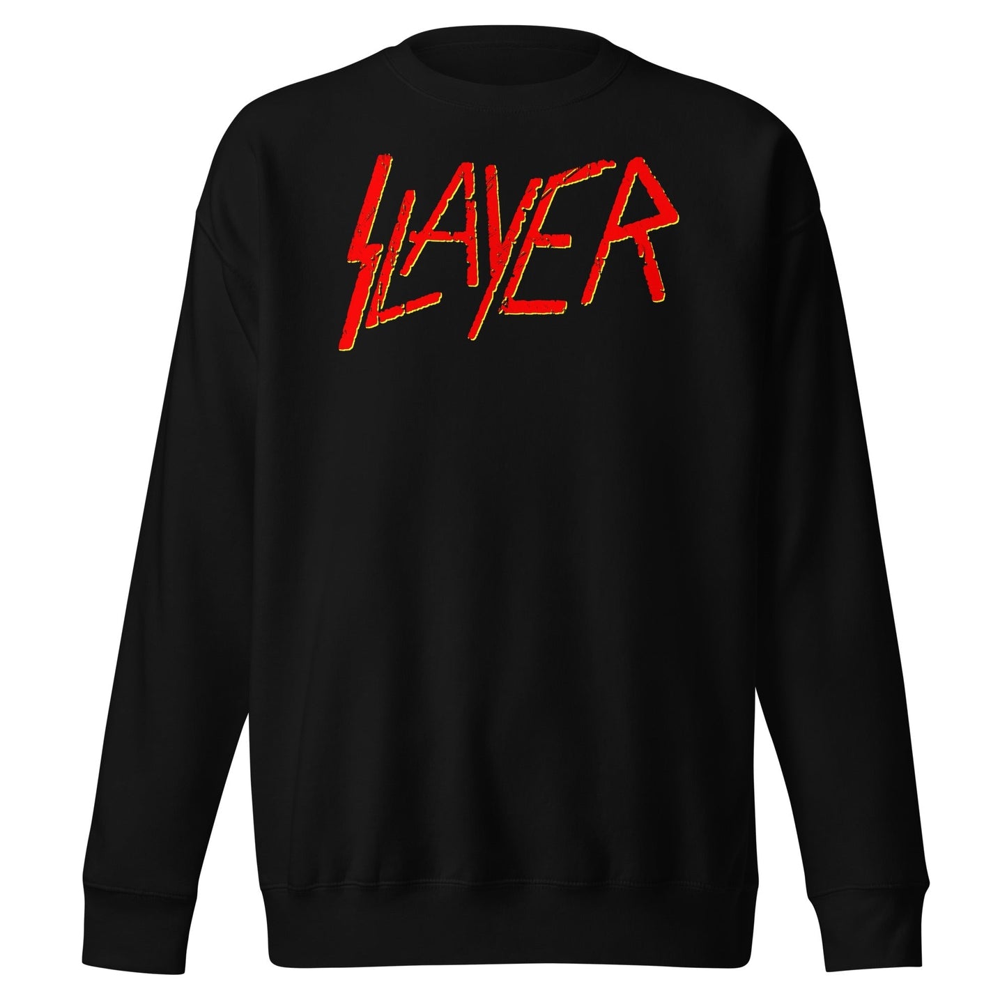 MerchMoment Slayer - Red Logo Sweatshirt Black