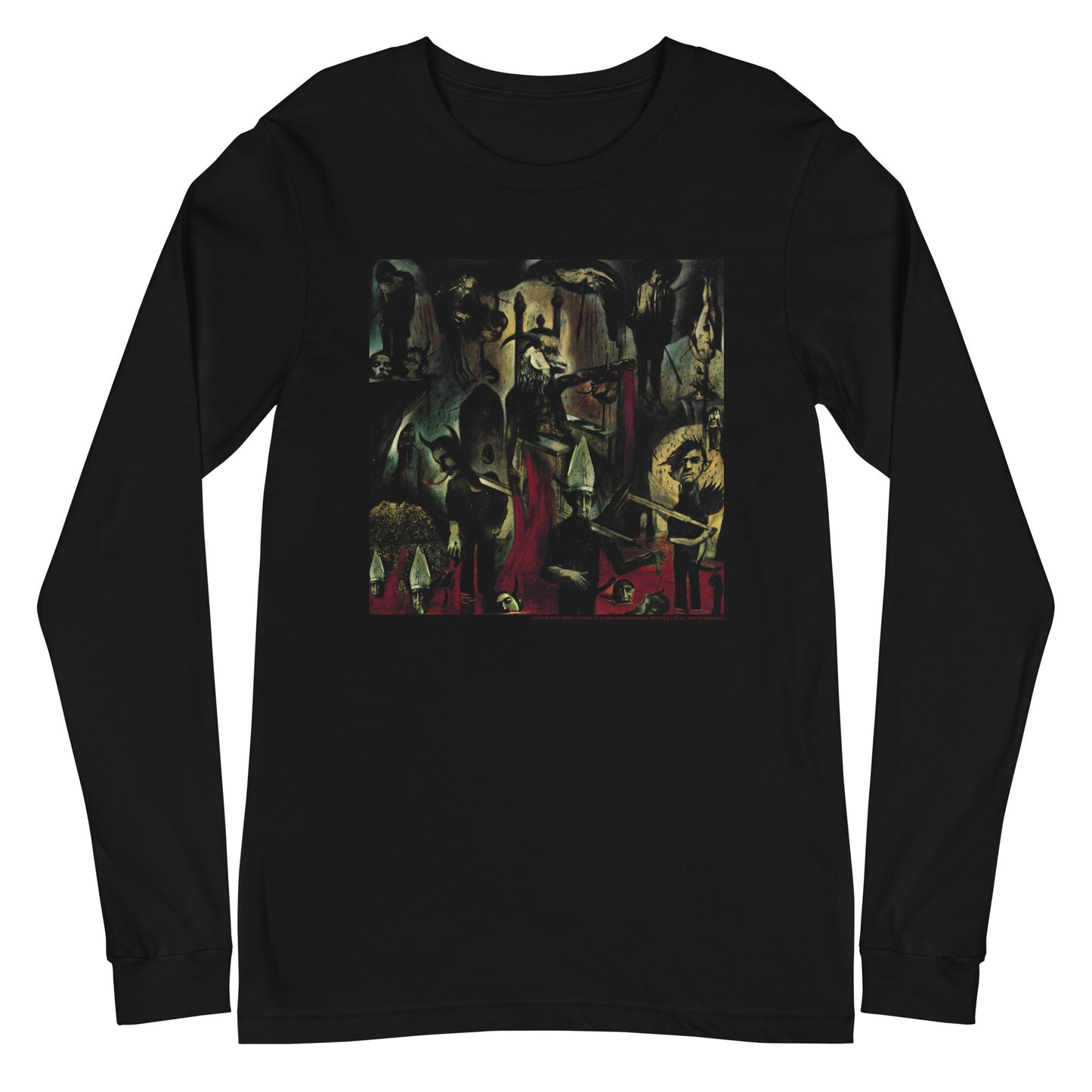 MerchMoment Slayer - Sea of Evil Long Sleeve T-Shirt Black