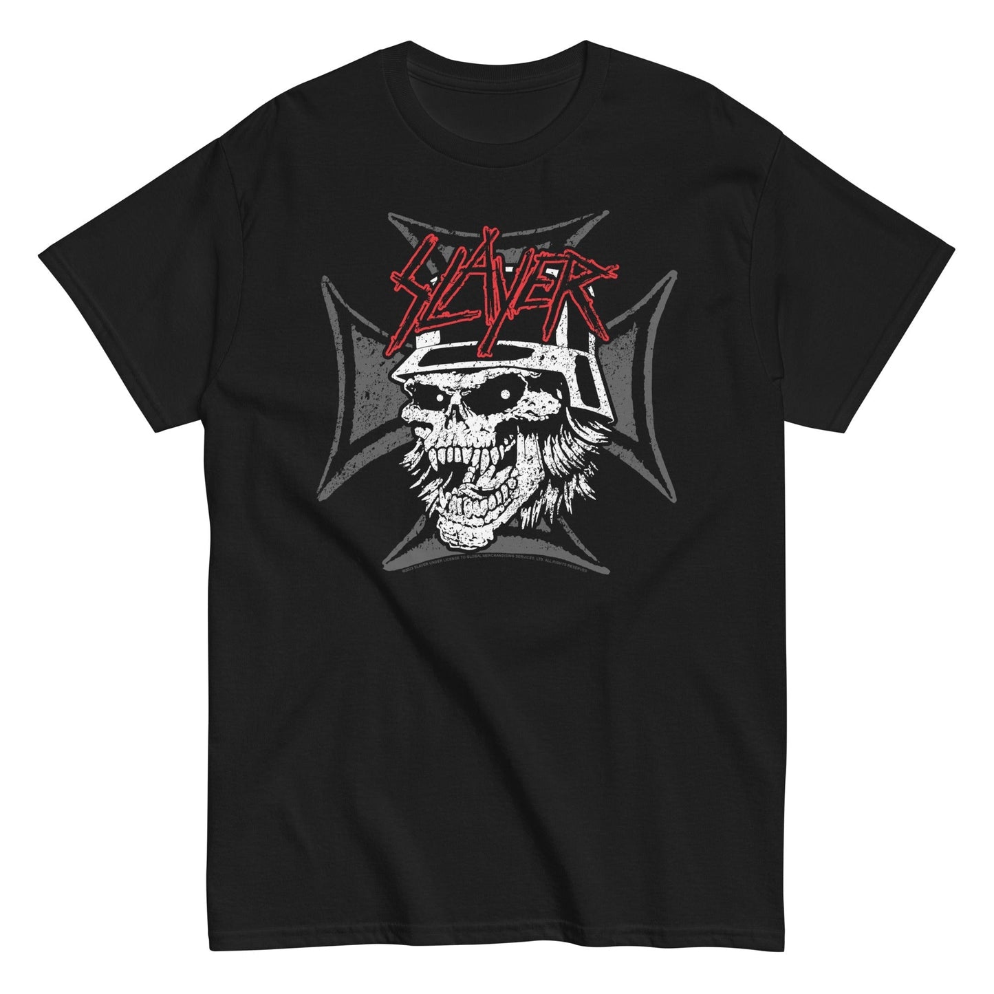 MerchMoment Slayer - Sticks and Skulls T-Shirt Black
