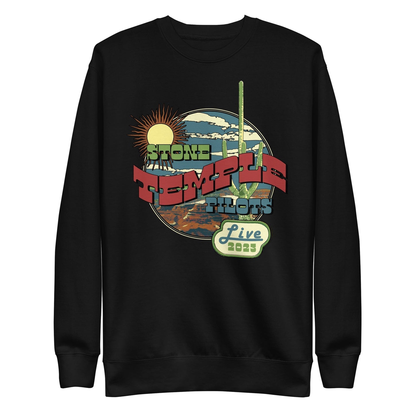MerchMoment Stone Temple Pilots - Live Sweatshirt Black