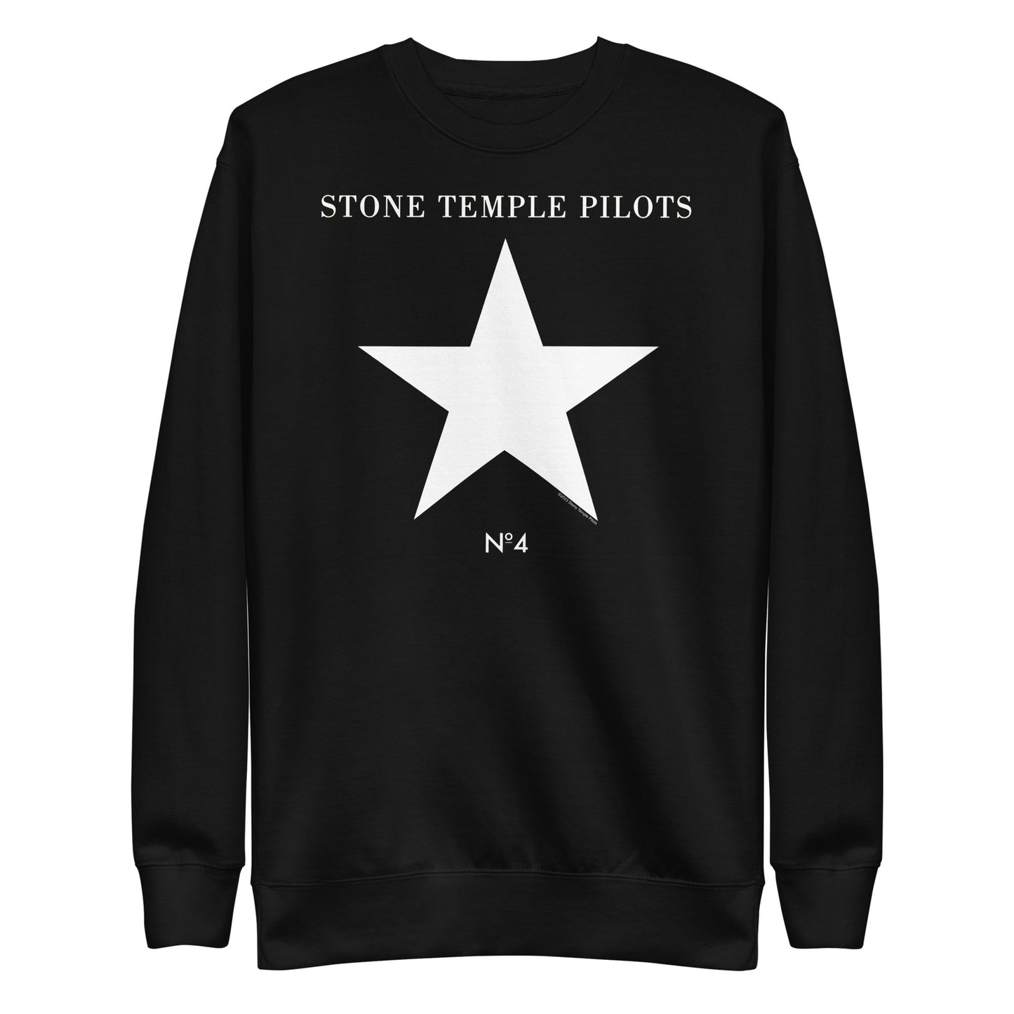 MerchMoment Stone Temple Pilots - No. 4 Sweatshirt Black