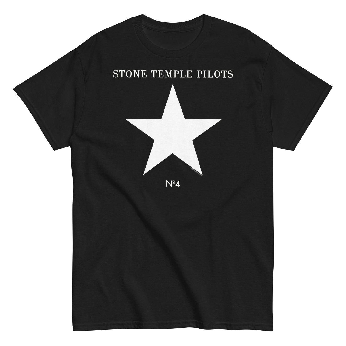 MerchMoment Stone Temple Pilots - No. 4 T-Shirt Black