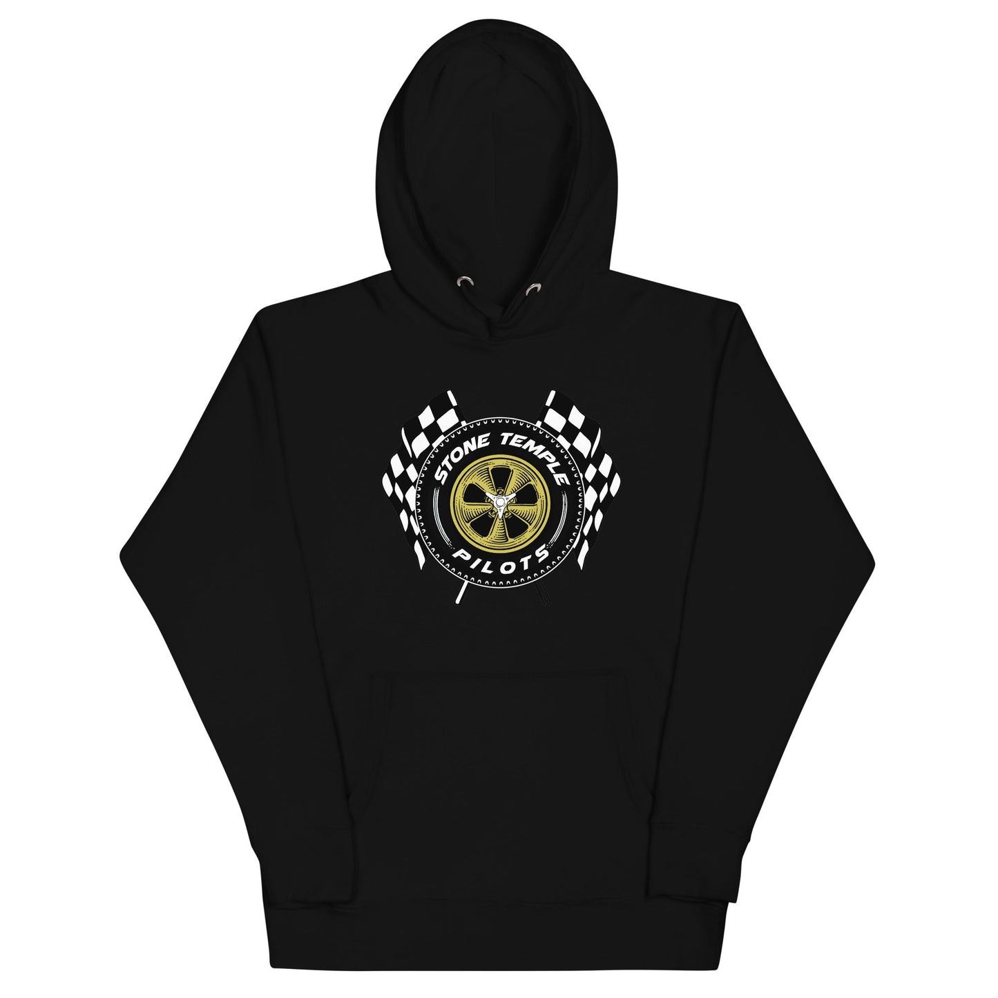 MerchMoment Stone Temple Pilots - Racing Tire Hoodie Black