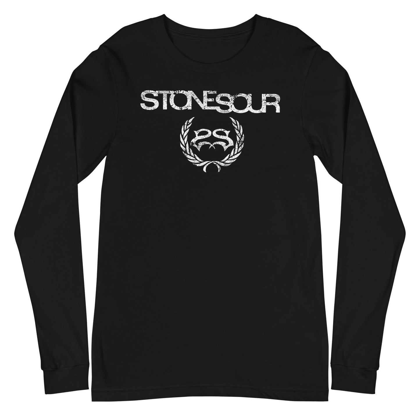 MerchMoment Stone Temple Pilots - StoneSour Long Sleeve T-Shirt Black