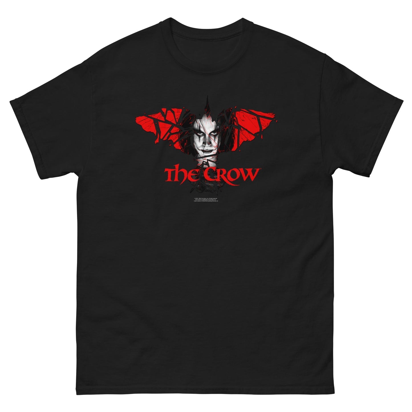 MerchMoment The Crow - Crow Wings T-Shirt Black