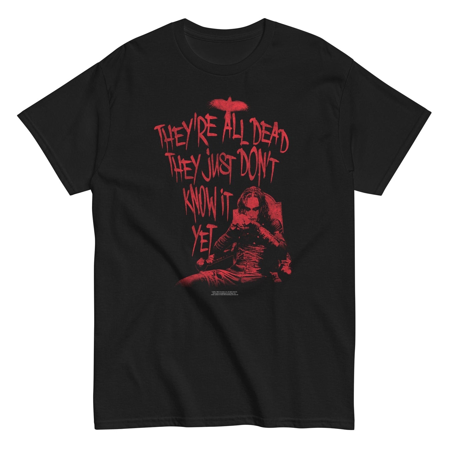 MerchMoment The Crow - Do They Know? T-Shirt Black