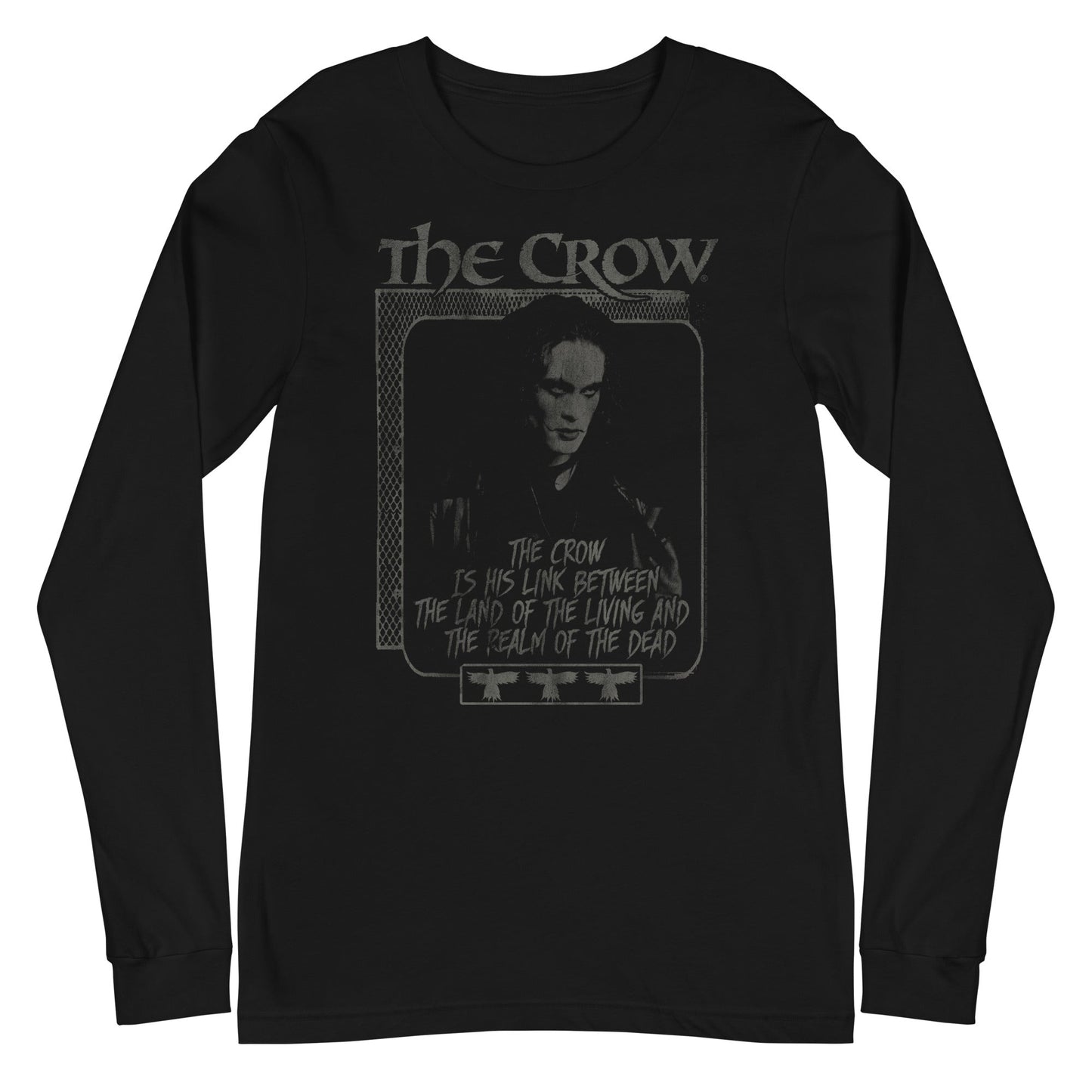 MerchMoment The Crow - Eulogy Long Sleeve T-Shirt Black