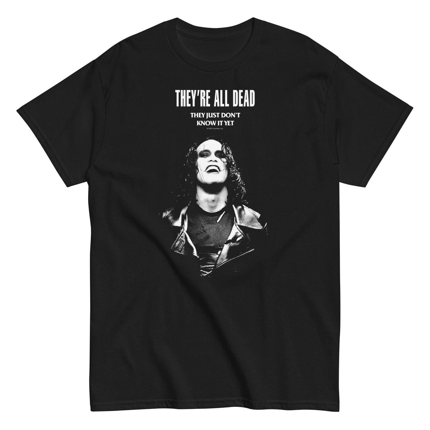 MerchMoment The Crow - Profile T-Shirt Black