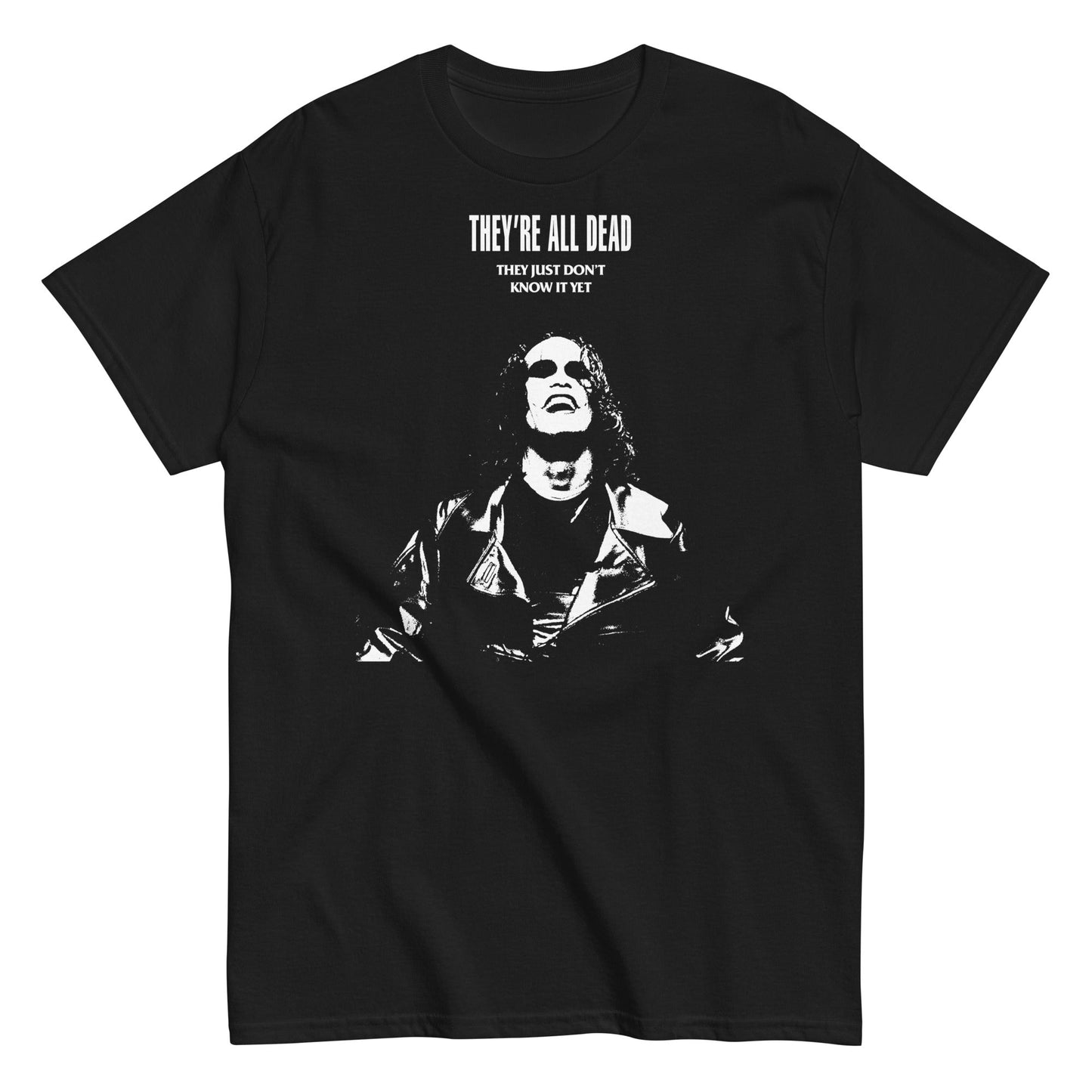 MerchMoment The Crow - They're All Dead T-Shirt Black