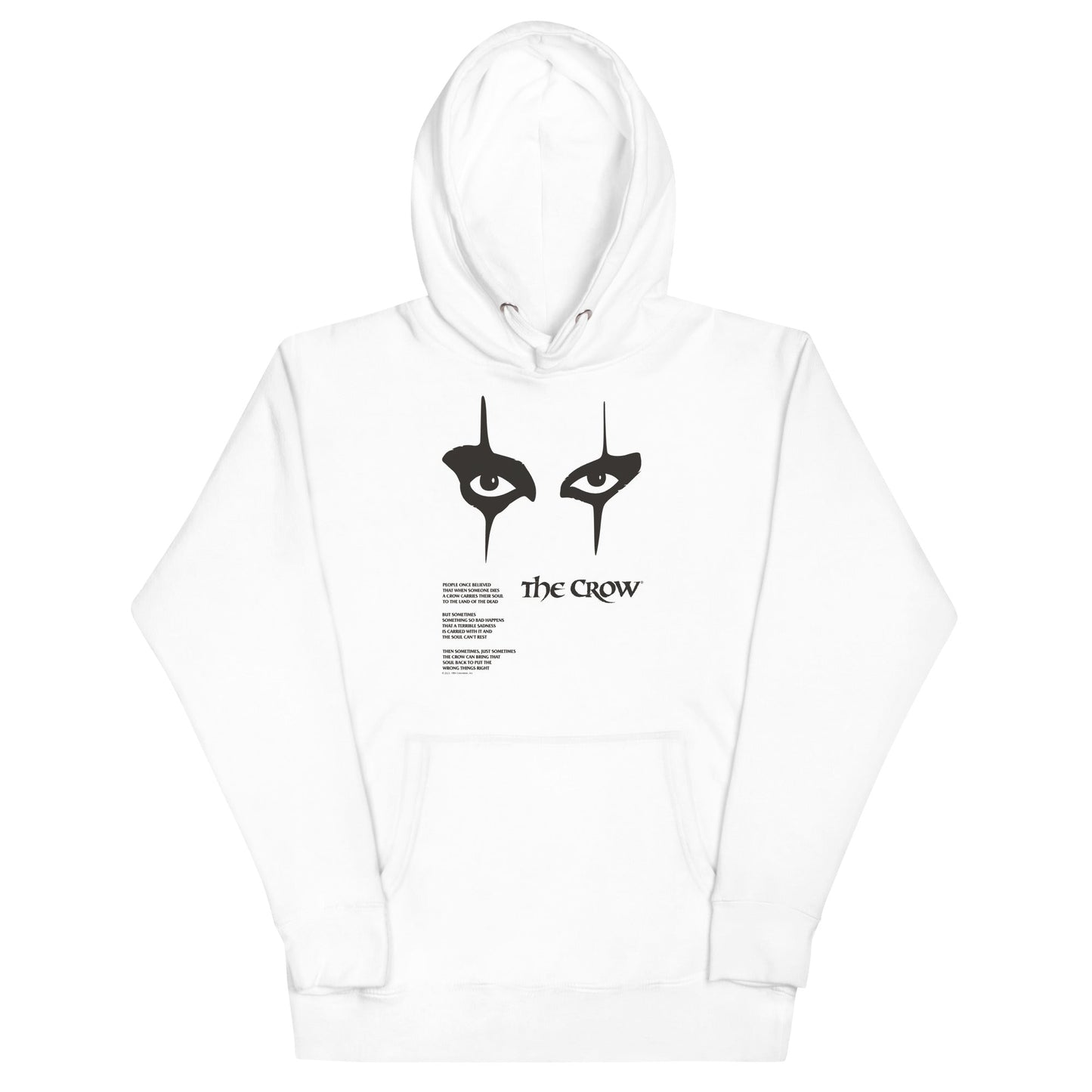 MerchMoment The Crow - Thousand Yard Stare Hoodie White