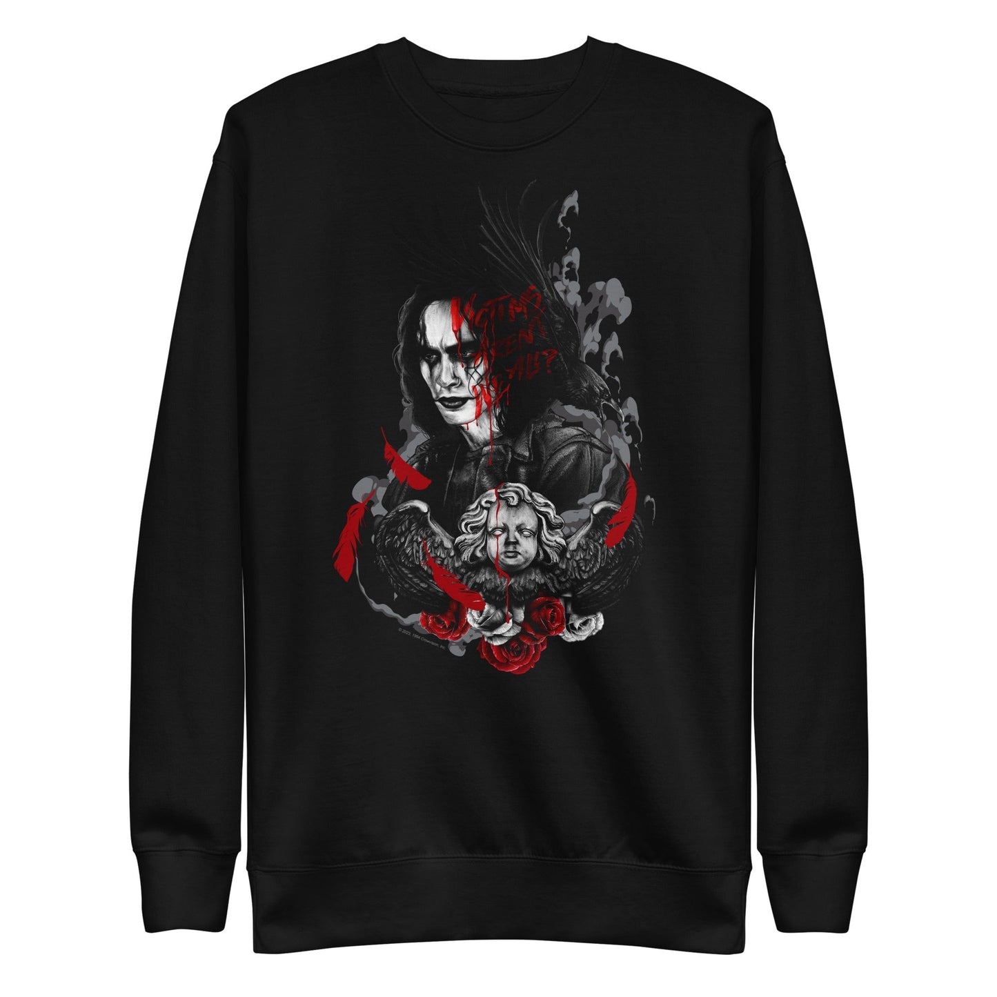MerchMoment The Crow - Victims Aren't We All? Sweatshirt Black