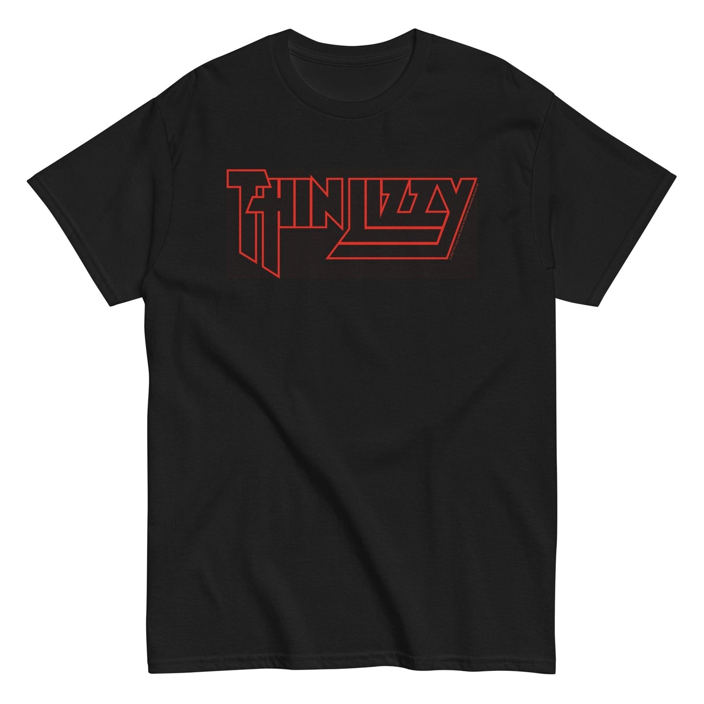 MerchMoment Thin Lizzy - Classic Logo T-Shirt Black