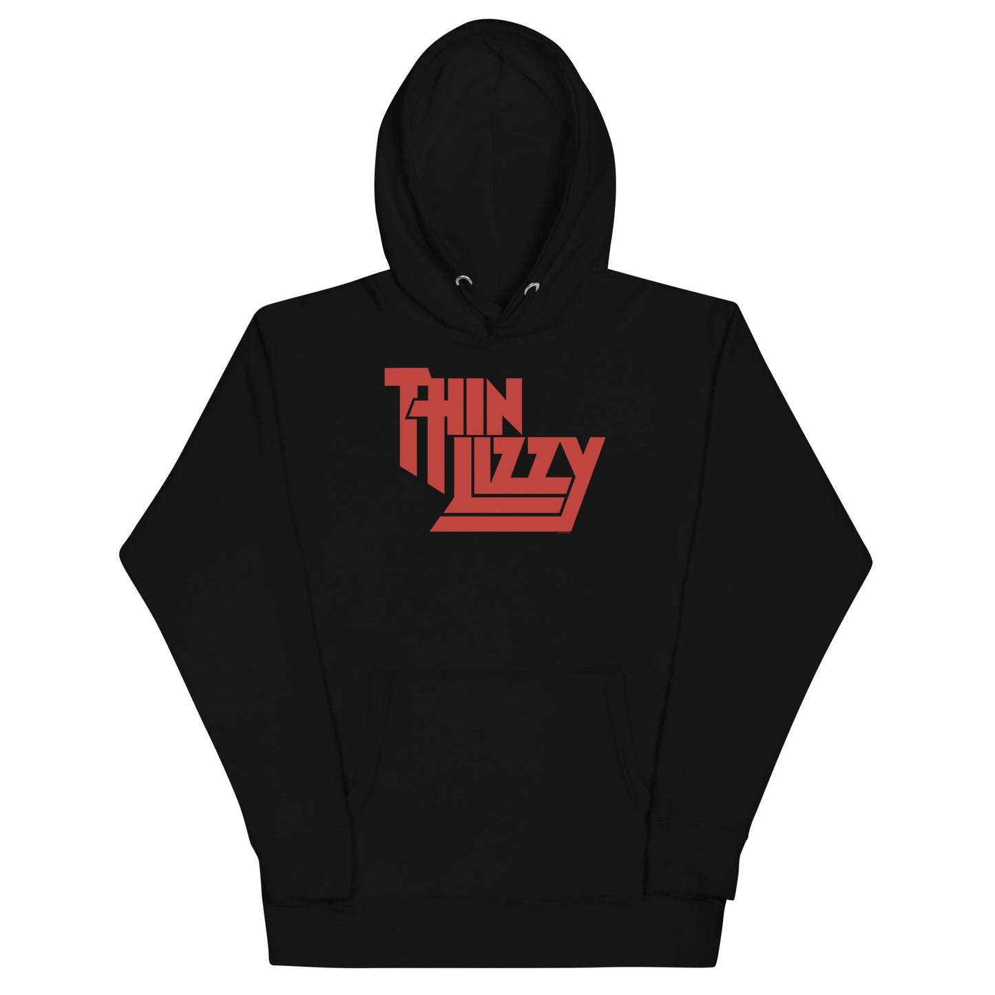 MerchMoment Thin Lizzy - Classic Red Logo Hoodie Black