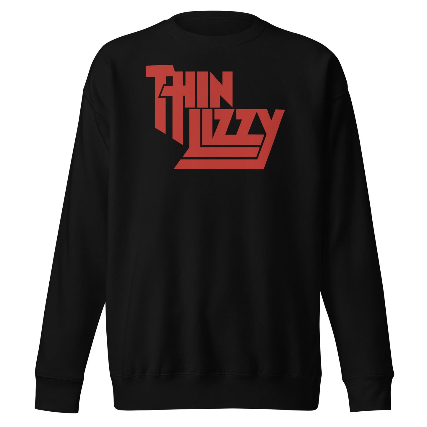 MerchMoment Thin Lizzy - Classic Red Logo Sweatshirt Black