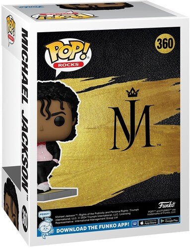 Michael Jackson FUNKO POP! ROCKS: Michael Jackson(Billie Jean) (Vinyl Figure)