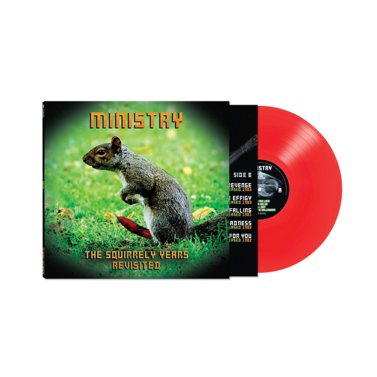 MINISTRY The Squirrely Years Revisited (Color Vinyl) (Red)