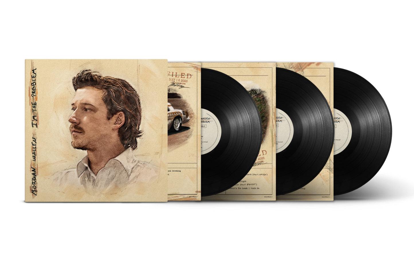 Morgan Wallen I’m The Problem (3LP Vinyl, Explicit)