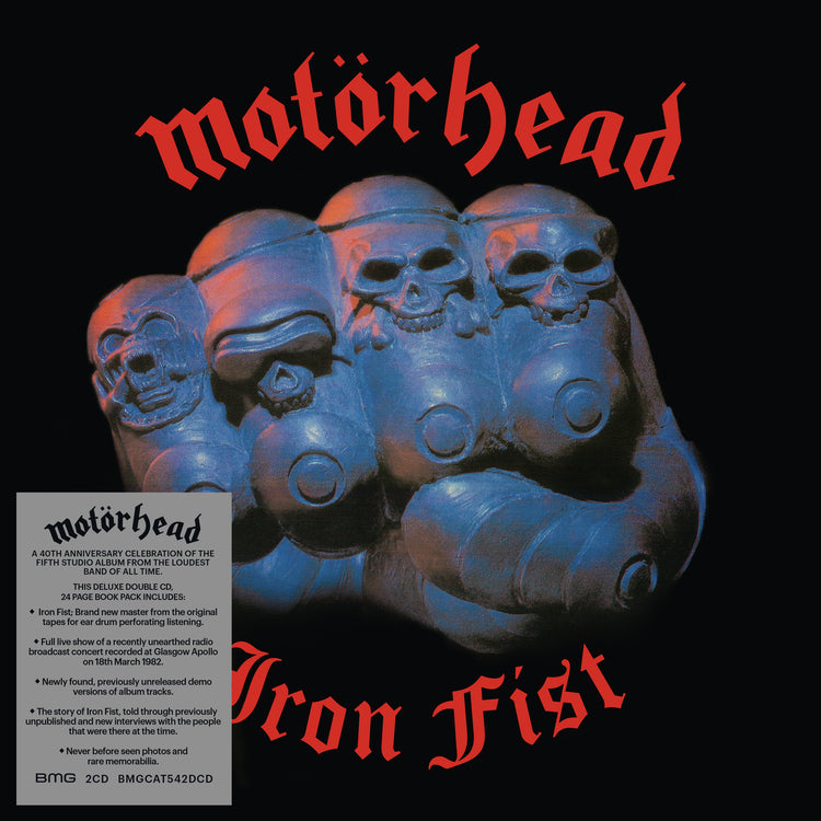 Motörhead Iron Fist (40th Anniversary Limited Deluxe Edition)