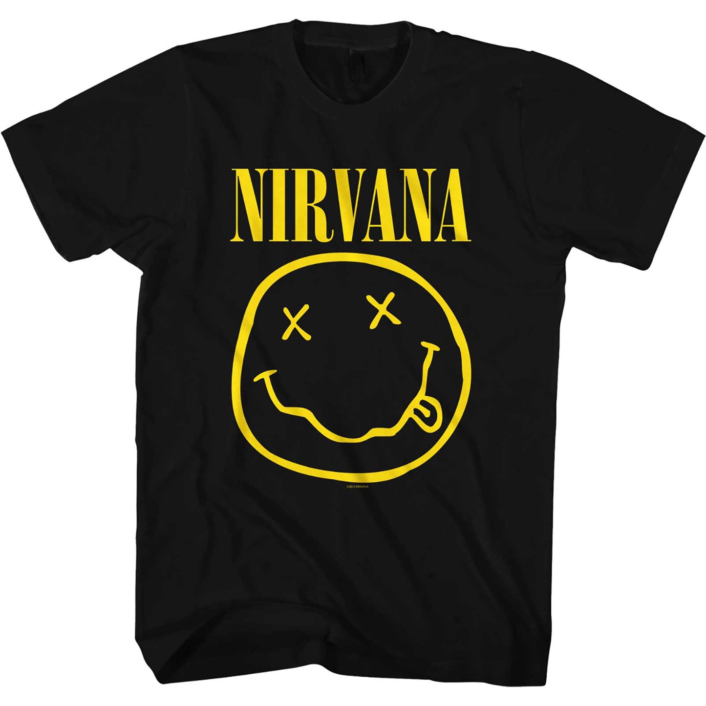 Nirvana Yellow Smiley black