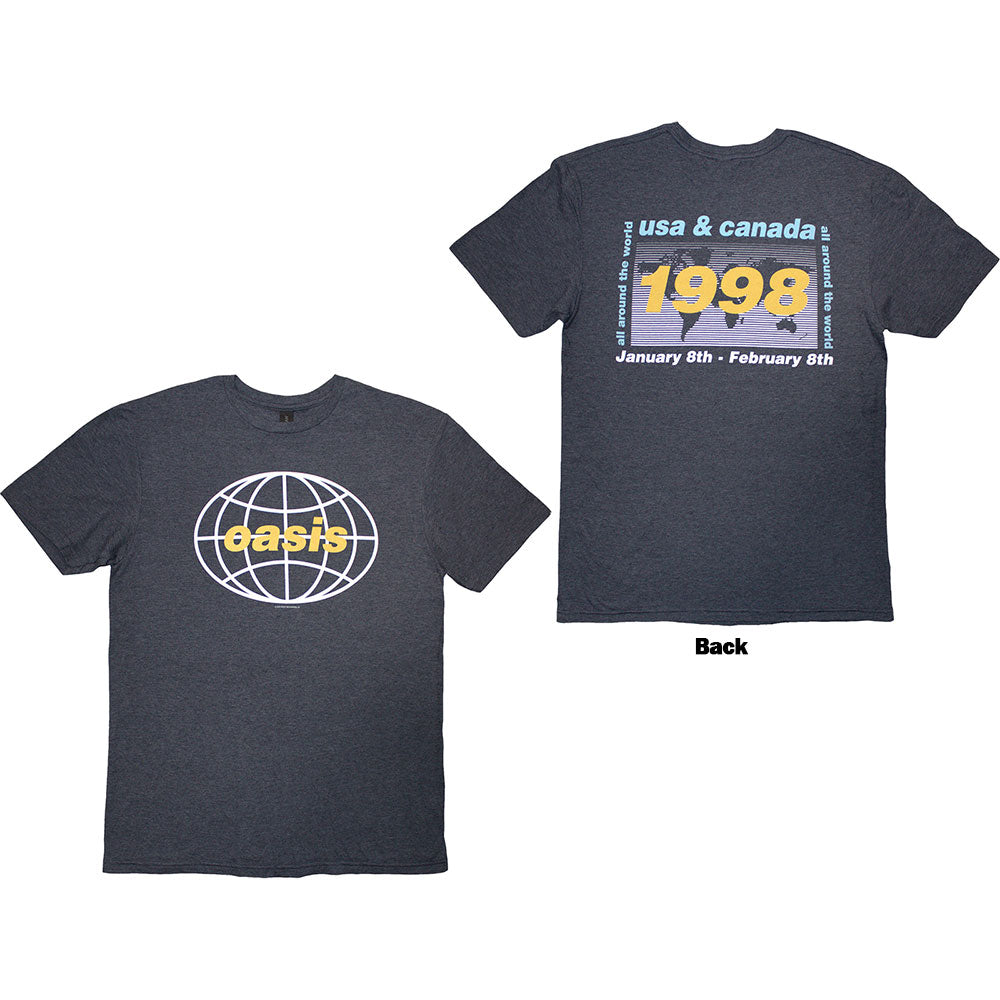 Oasis 1998 World Tour - USA/Canada Blue