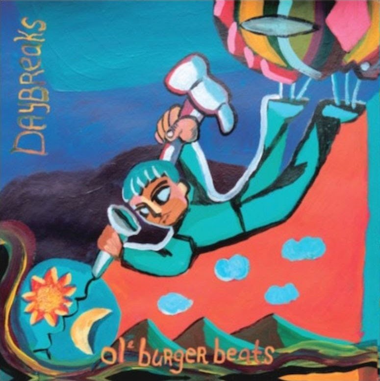 Ol’ Burger Beats Daybreaks (Indie Exclusive, Ghostly Sea Blue w/ Black & Green Splatter Colored Vinyl)