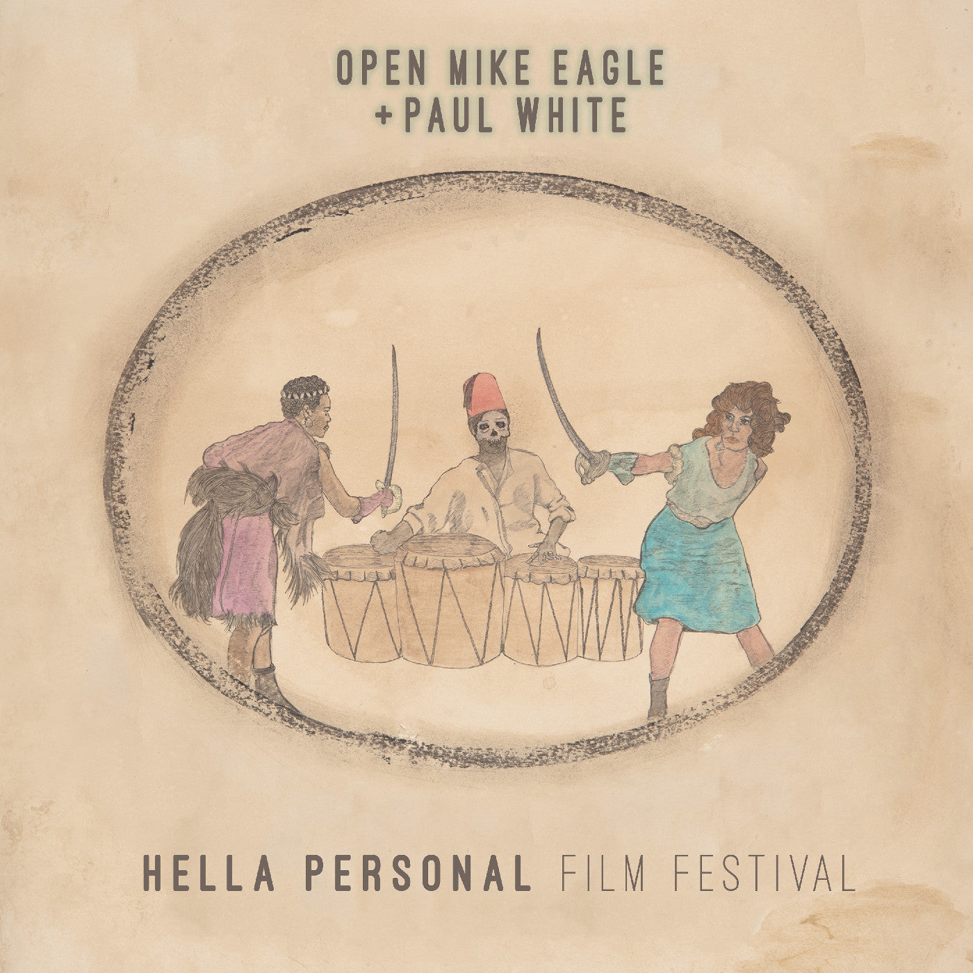 Open Mike Eagle & Paul White Hella Personal Film Festival (Baby Blue Vinyl)