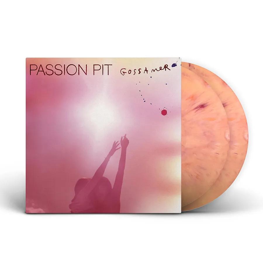 Passion Pit Gossamer (Indie Exclusive, Peach Splatter Colored Vinyl) (2 Lp's)