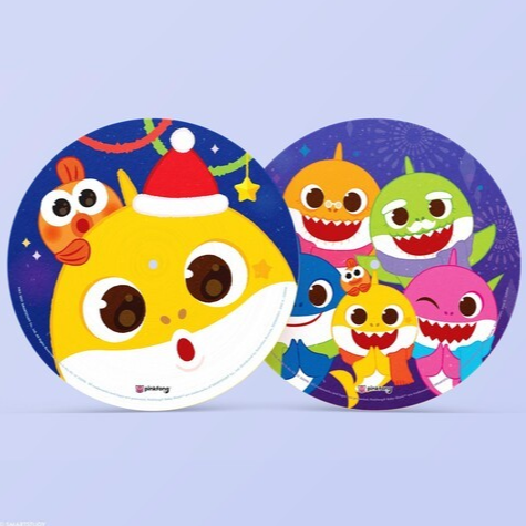 Pinkfong Christmas Sharks (Picture Disc Vinyl) (7" Single)