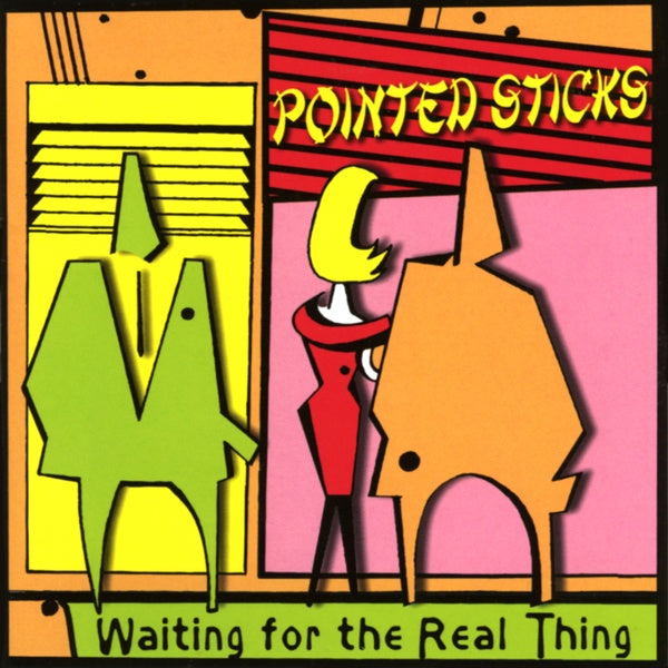 POINTED STICKS Waiting For The Real (Orange Vinyl)