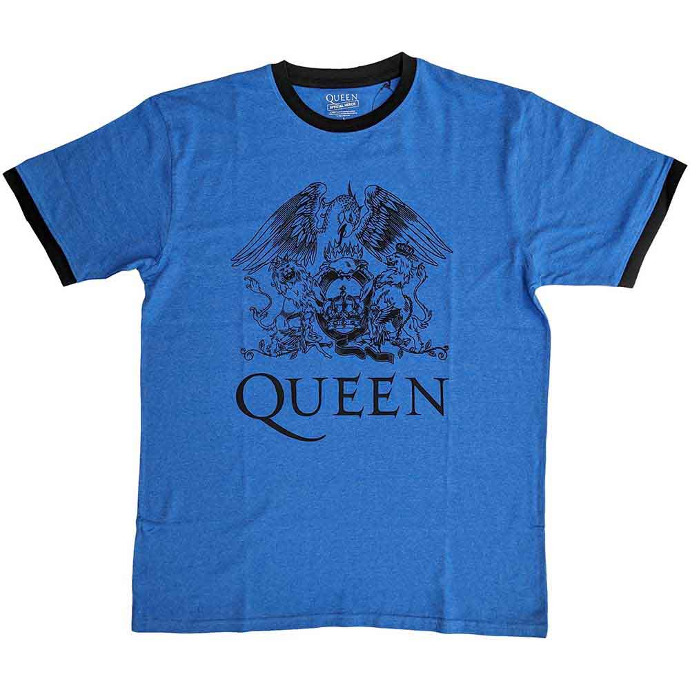 Queen Crest Logo Blue