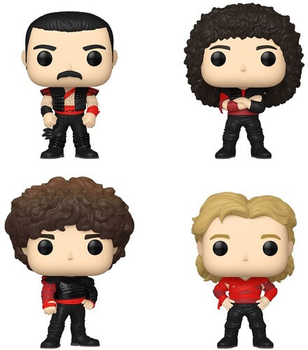 Queen FUNKO POP! Rocks: Queen - 4-Pack (Large Item, Vinyl Figure, 4 Pack)