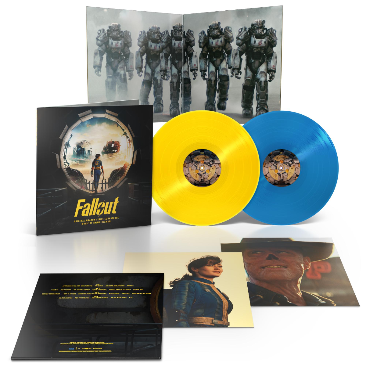 Ramin Djawadi Fallout - Original Amazon Series Soundtrack (Limited Edition, Colored Vinyl, Blue, Yellow) (2 Lp's)