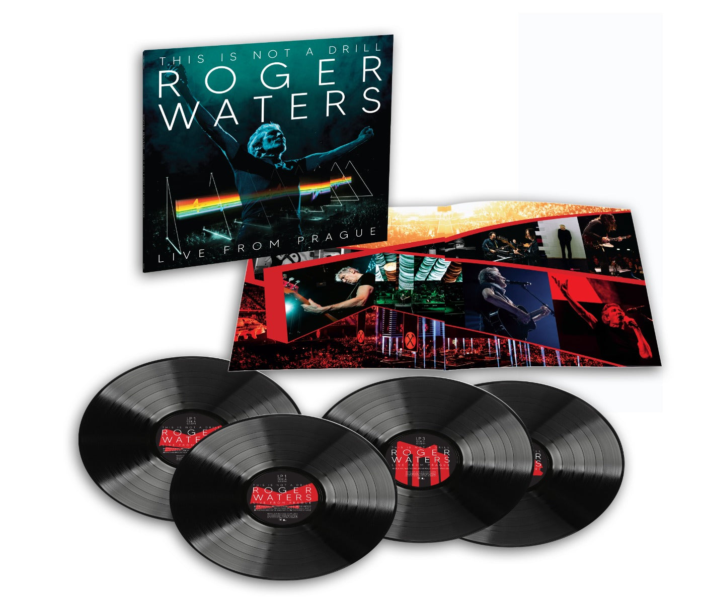 Roger Waters This Is Not A Drill - Live From Prague May 25, 2023 (Deluxe 4Lp)