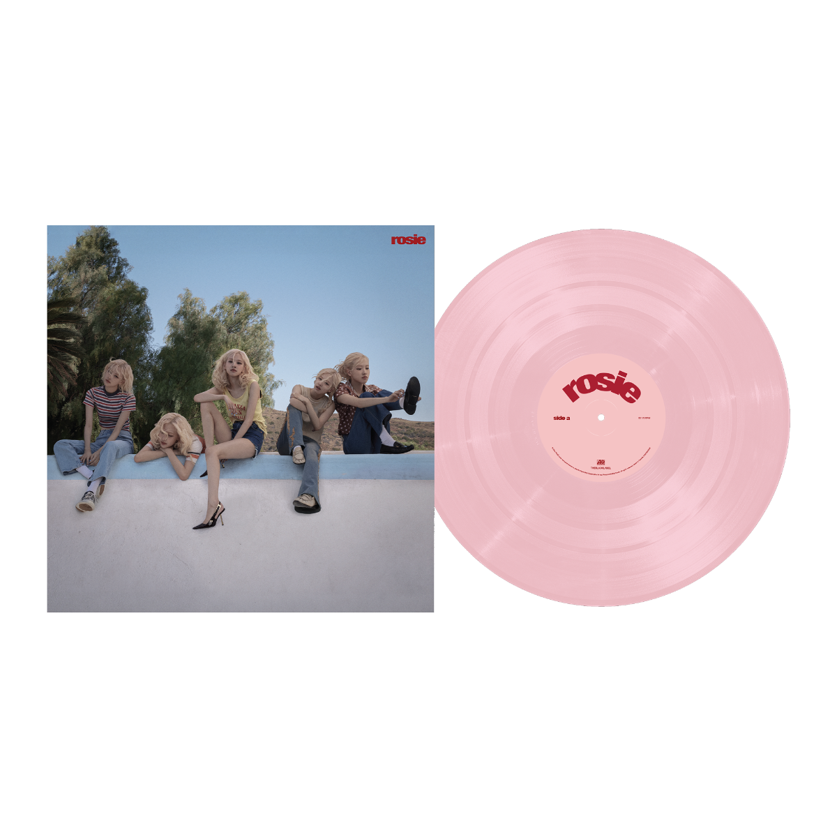 ROSÉ Rosie (Band Cover Baby Pink Vinyl)