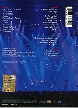 Rush R40 Live (Digipack Packaging) (DVD)