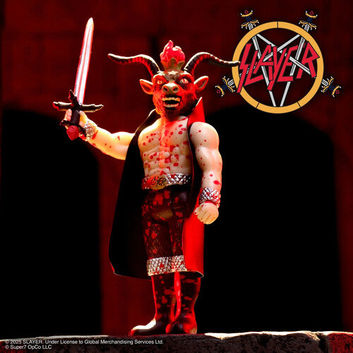 SLAYER Super7 - Slayer - ReAction Figures - Minotaur (Reign In Blood) (Exclusive) (AE Exclusive, Collectible, Figure, Action Figure)