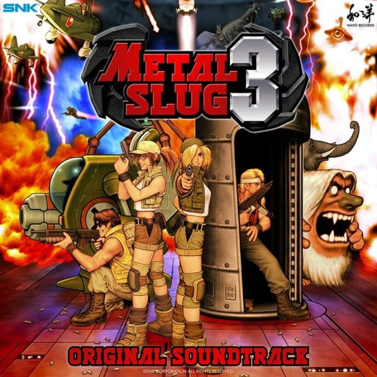 Snk Sound Team Metal Slug 3 Original Soundtrack (Splatter Vinyl) (2 Lp's)