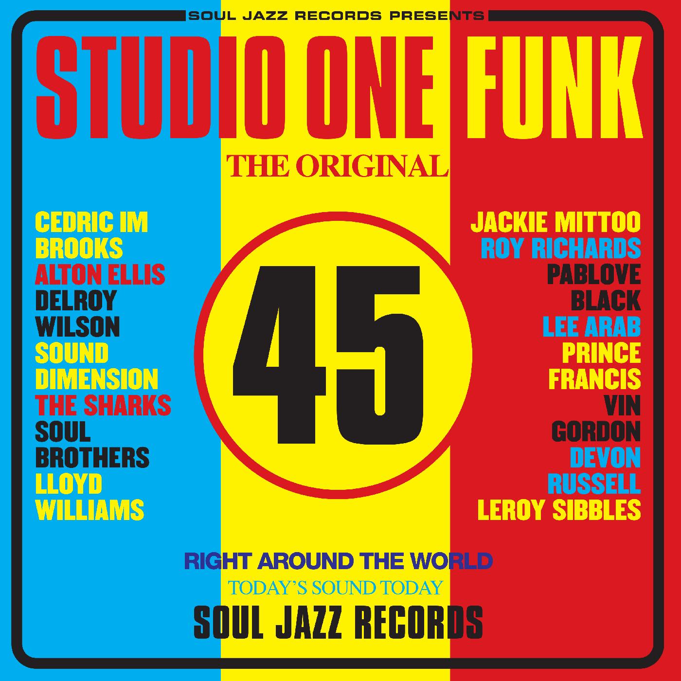 Soul Jazz Records Presents STUDIO ONE FUNK (RED VINYL)