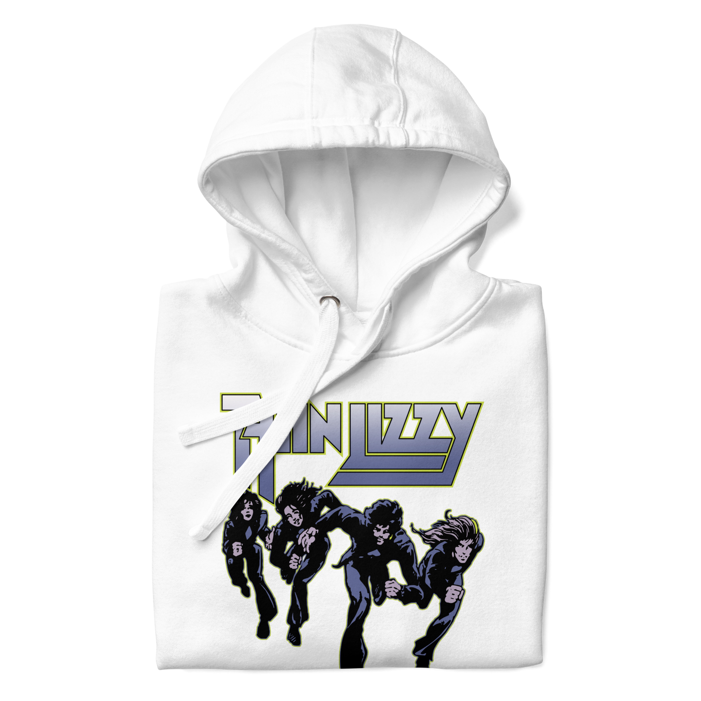 Stakes Thin Lizzy Jailbreakers Hoodie White