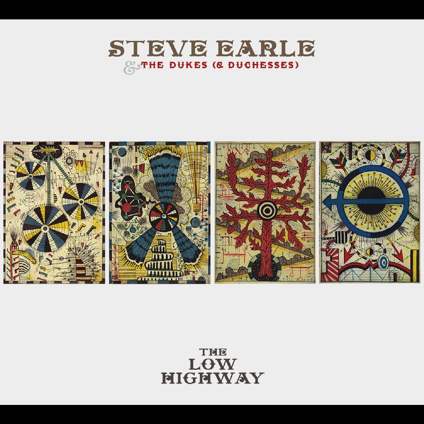 Steve & The Dukes (& Duchesses) Earle The Low Highway (Butter Cream Color Vinyl)
