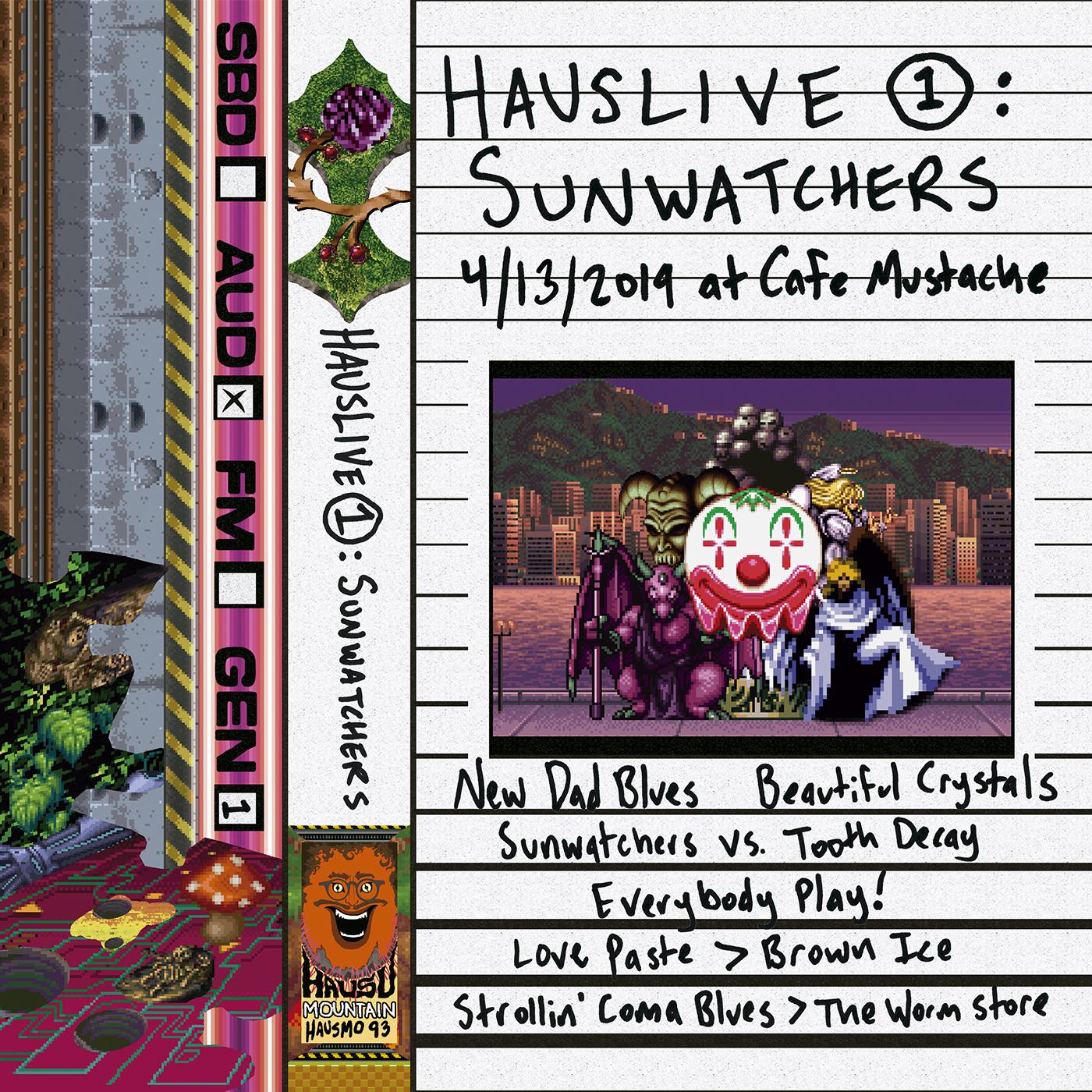 Sunwatchers HausLive 1: Sunwatchers at Cafe Mustache 4/13/2019