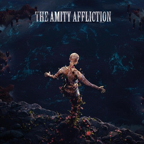The Amity Affliction Let The Ocean Take Me (Redux) (Sea Blue with Heavy White Colored Splatter)