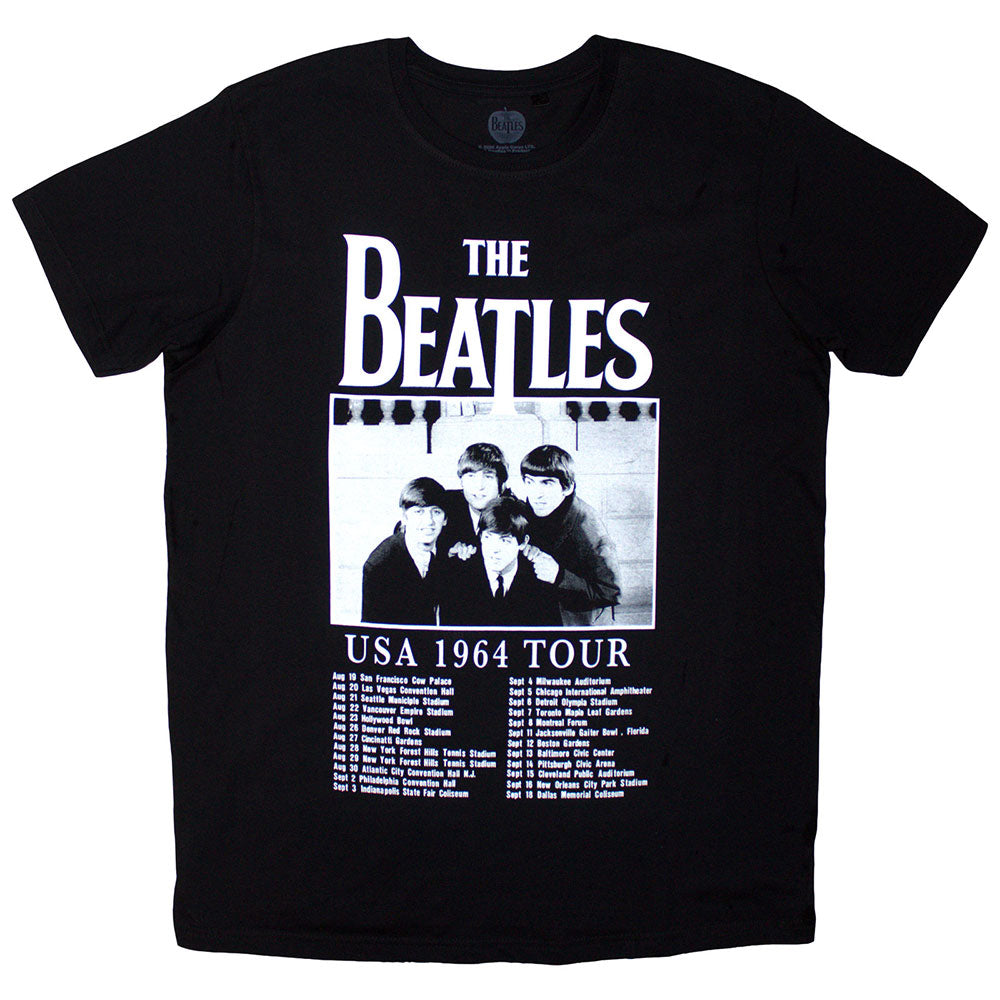 The Beatles Tour '64 Dates Black