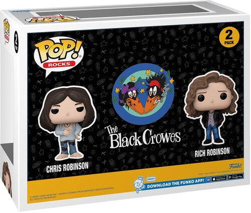 The Black Crowes Funko Pop! Rocks: The Black Crowes - Chris Robinson & Rich Robinson, 2-Pack (Vinyl Figure, 2 Pack)