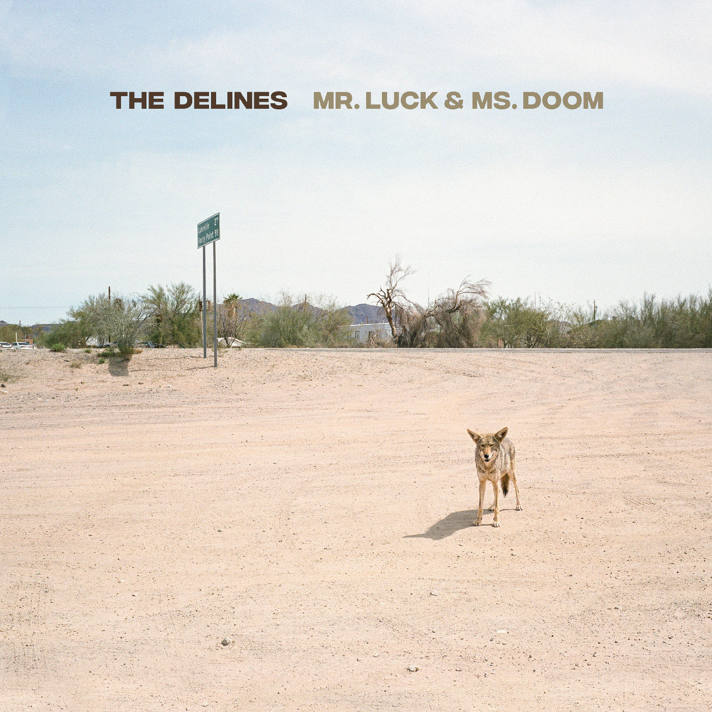 The Delines Mr. Luck & Ms. Doom (Desert Hardscape Vinyl)
