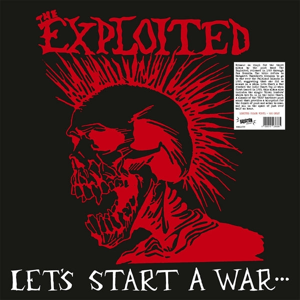 The Exploited Let'S Start A War... ...Said Maggie One Day (Color Vinyl)