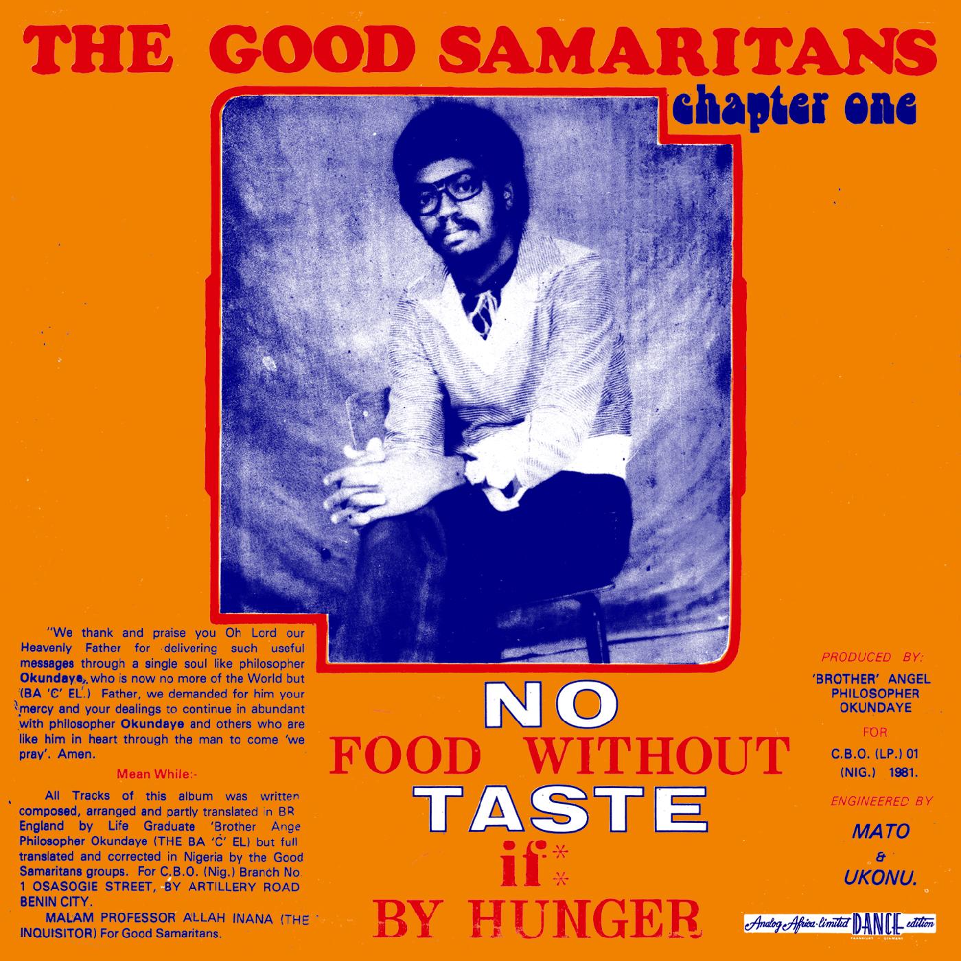 The Good Samaritans No Food Without Taste If By Hunger (Analog Africa Dance Edition No.20) (ORANGE VINYL)