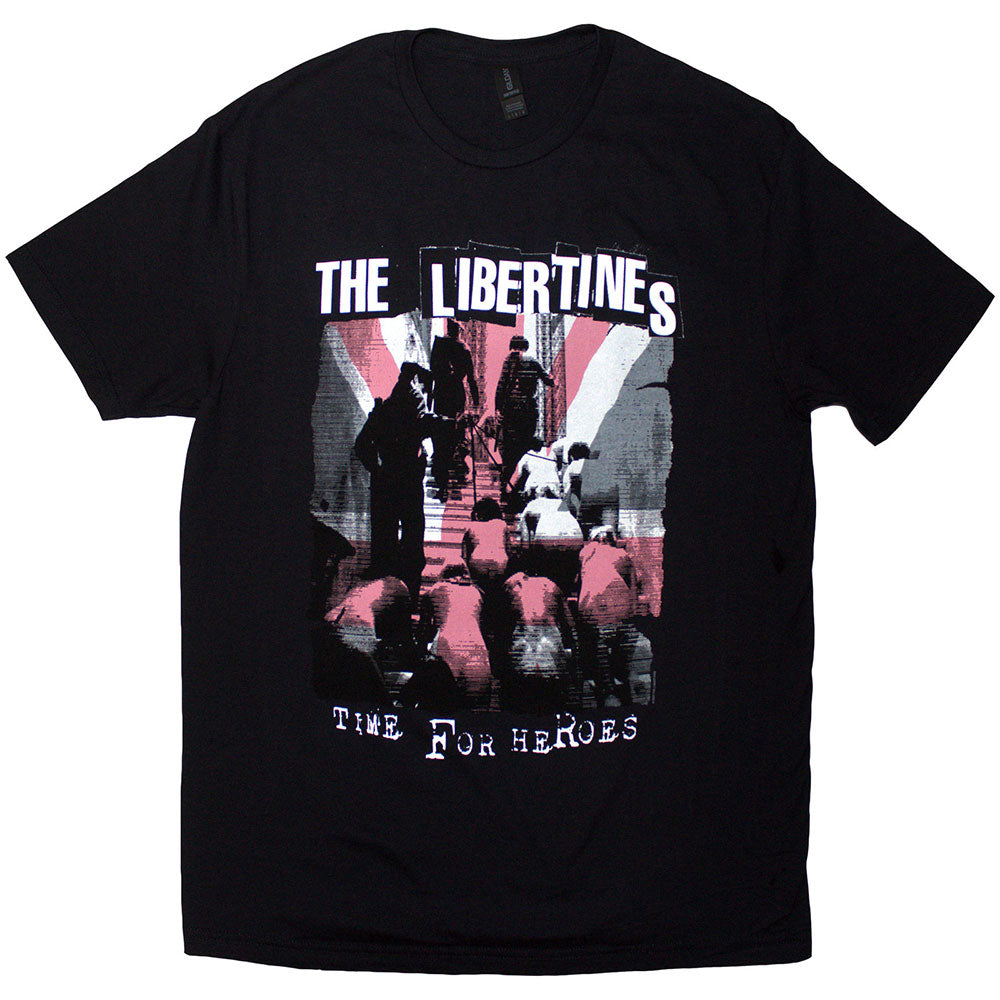 The Libertines Time For Heroes Flag Black